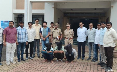 माजी सरपंच राजाराम चुंगडे यांची हत्या करणारे तिघांना अटक...!
