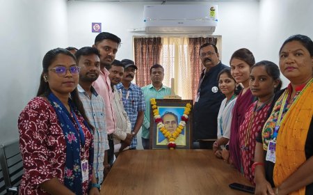 सिध्दार्थ महाविद्यालयात लोककवी अण्णाभाऊ साठे यांचा स्मृतीदिन संपन्न