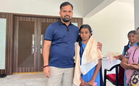 मी आयुक्त होणार मुस्लिम विद्यार्थीनीचा आयुक्तांसमोर निर्धार...