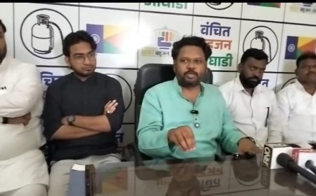 कृषीमंत्र्यांचा राजीनामा घेण्याची वंचितची मागणी...