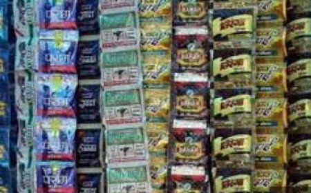 63 लाख रुपयांचा गुटखा पकडला, गुन्हे शाखेची कार्यवाई...