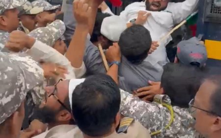 एसडिपिआयच्या आंदोलक कार्यकर्त्यांना अटक...