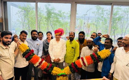 राष्ट्रवादीचे शहराध्यक्ष अभिजित देशमुख यांच्या यशस्वी कार्यकाळाचा सन्मान सोहळा...