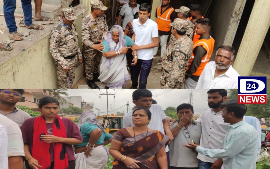 पडेगावात राहते घर पडताना बघितल्यावर कुटुंबाच्या डोळ्यात अश्रू, आज 585 अतिक्रमण जमीनदोस्त...