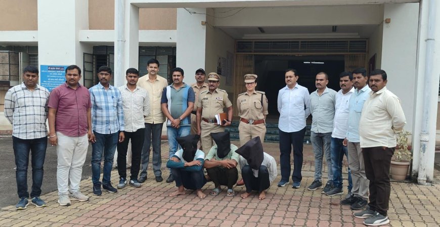 माजी सरपंच राजाराम चुंगडे यांची हत्या करणारे तिघांना अटक...!