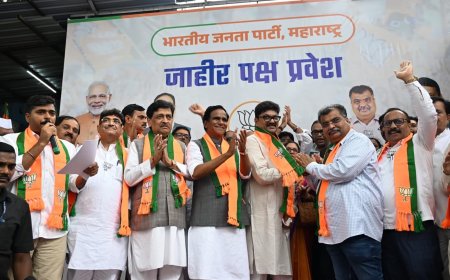 जालन्याचे माजी आमदार कैलास गोरंट्याल यांचा समर्थकांसह भाजपात प्रवेश...