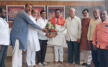 श्री गणेश महासंघ उत्सव समितीच्या अध्यक्षपदी अनिकेत निल्लावार यांची निवड...