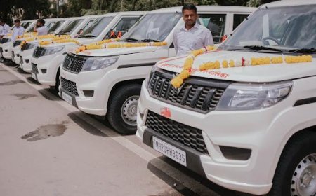 मनपाच्या वाहन ताफ्यात 10 बोलेरो वाहने दाखल...