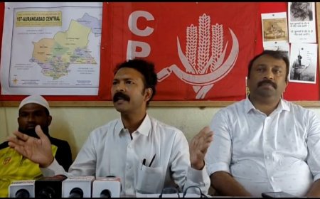 "रस्ता रुंदीकरण थांबवून मोफत सार्वजनिक वाहतूक द्या" भाकपाचे लोकाभिमुख निवेदन...