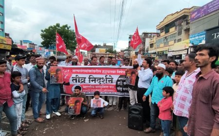 सुलेमान खानच्या खुनाचा तपास उच्च न्यायालयाच्या निरीक्षणातच व्हावे - भाकपची मागणी