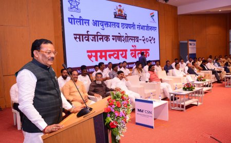 जिल्ह्यात डिजेमुक्त गणेशोत्सव साजरा करावा - पालकमंत्री संजय शिरसाट