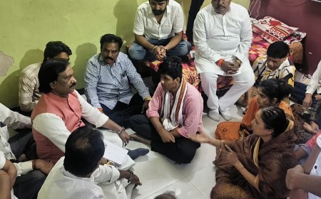 विरोधीपक्षनेते अंबादास दानवे यांनी घेतली पाडसवान कुटुंबाची भेट...