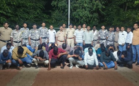 माजी नगरसेवकाच्या हाॅटेलवर जुगार अड्ड्यावर छापा, 24 जणांना घेतले ताब्यात...
