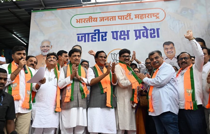 जालन्याचे माजी आमदार कैलास गोरंट्याल यांचा समर्थकांसह भाजपात प्रवेश...