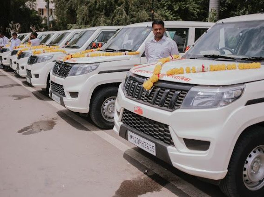 मनपाच्या वाहन ताफ्यात 10 बोलेरो वाहने दाखल...