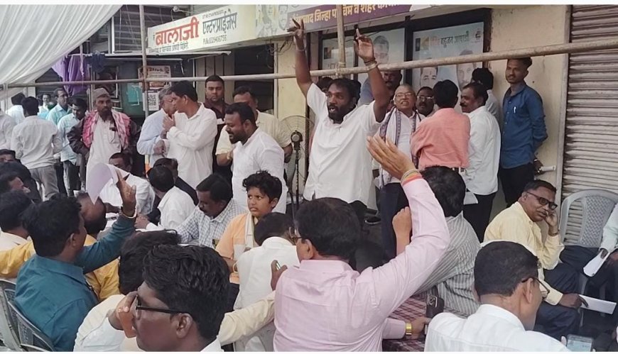 वंचितच्या पदाधिकारी निवडीच्या मुलाखतीसाठी मोठी गर्दी...