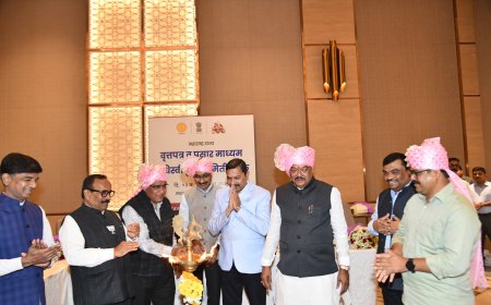 समाजाच्या शेवटच्या घटकाच्या विकासासाठी प्रसार माध्यमांची साथ आवश्यक - सामाजिक न्यायमंत्री संजय शिरसाट