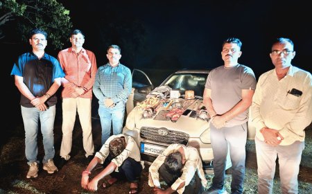 दरोड्याच्या तयारीतील दोघांना पोलिसांनी पकडले, चौघांनी धूम ठोकली...