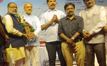 डि-24 न्यूजला डिजिटल मीडीया परिषदेच्या अधिवेशनात केले सन्मानित...!