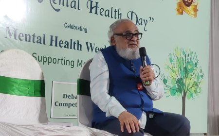 डॉ.ए.ए.कादरी मानसिक आरोग्य केंद्राच्या वतीने आरोग्य सप्ताह...