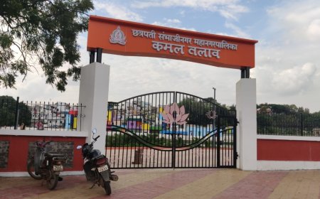 ऐतिहासिक कमल तलावात फुलले कमळ, हिशाम उस्मानी यांच्या मागणीला यश...