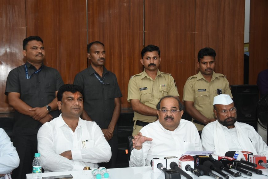 मराठवाड्यातील सिंचन विकासासाठी महत्वाचे निर्णय - डॉ.राधाकृष्ण विखे पाटील