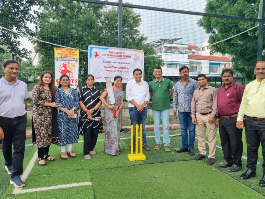 जायन्टस ग्रुप ऑफ पायोनियर तर्फे जायन्टस सर्विस वीक मनपा विद्यालयात उत्साहात संपन्न...