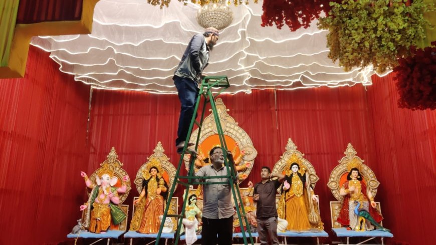 शहरात उद्यापासून बंगाली असोसिएशनतर्फे दुर्गापूजा...
