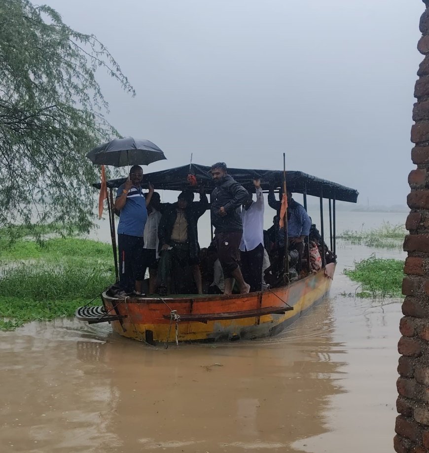 जिल्ह्यात 68 मंडळात अतिवृष्टी, 354 नागरीकांची पुराच्या वेढ्यातून सुटका - जिल्हाधिकारी दिलीप स्वामी