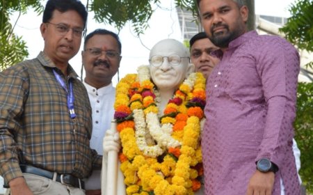 महात्मा गांधी व लाल बहादूर शास्त्री यांच्या जयंतीनिमित्त अभिवादन...