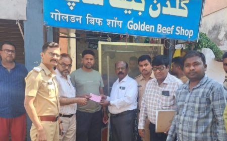 उघड्यावर विना परवाना मांसविक्री करणा-यांविरुध्द मनपाची कार्यवाई...