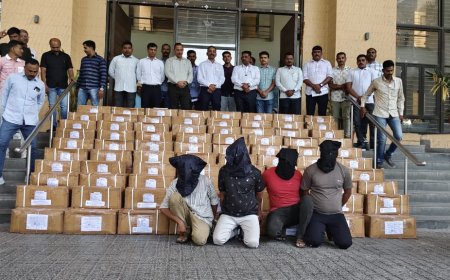 अंमली पदार्थ साठा पुरवणा-या बाहेर राज्यातील टोळीचा पर्दाफाश, 77 लाखांचे कोडिंग सिरप जप्त...!