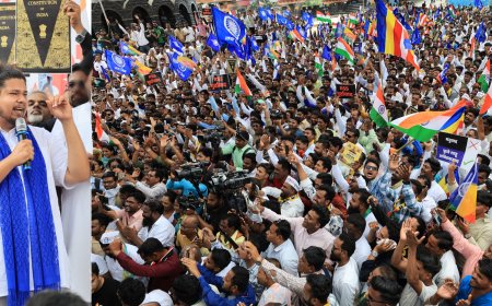 आरएसएसच्या विरोधात मोर्चा काढण्याची हिंमत आंबेडकरवादीच करु शकतात - सुजात आंबेडकर