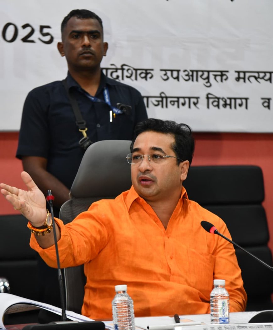 अतिवृष्टीमुळे नुकसान झालेला मत्स्यव्यवसायिक मदतीपासून वंचित राहणार नाही - मंत्री नितेश राणे