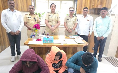 सिटी चौक पोलिसांनी पकडले पिस्टल व अंमली पदार्थ आणि जीवंत काडतूस...