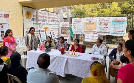 मधुमेह दिनानिमित्त आरोग्य विभागाने घेतली कार्यशाळा...