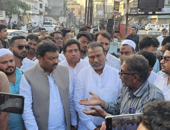 पैठण गेट अतिक्रमण कारवाईमुळे सात हजार लोक झाले बेरोजगार, अधिवेशनात आवाज उठवणार - आमदार साजिद पठाण