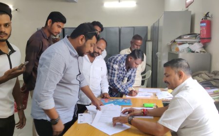 महापालिका निवडणूक, प्रभाग 6 मधून मसरुर खान यांचा मतदार यादीवर आक्षेप...