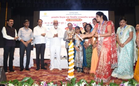 आयडॉल शिक्षक शाळेसोबत समाजातही मोठा बदल घडवून आणतील - शिक्षणमंत्री दादाजी भुसे