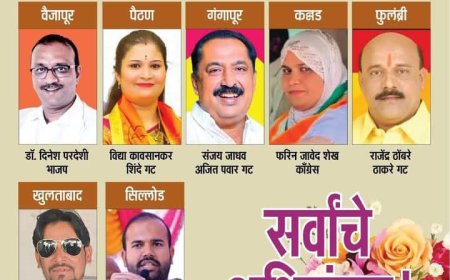 जिल्ह्यात महायुतीला  4, काँग्रेसला 2, ठाकरे गटाला एक नगराध्यक्ष पद, कार्यकर्त्यांचा जल्लोष