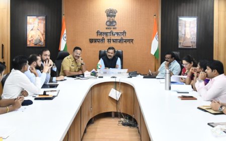 जिल्हा परिषद, पंचायत समिती निवडणूक, जिल्हाधिकारी यांनी घेतला पूर्वतयारी आढावा...