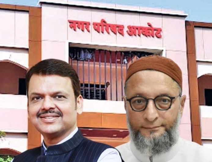 अकोटमध्ये राजकीय भूकंप, सत्तेसाठी भाजपा-एमआयएम साथ साथ...