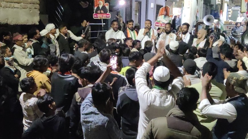 प्रभाग क्रमांक 12 च्या चारही उमेदवारांना भरघोस मतांनी विजयी करण्याचे राष्ट्रवादीच्या जिल्हाध्यक्षांचे आवाहन...