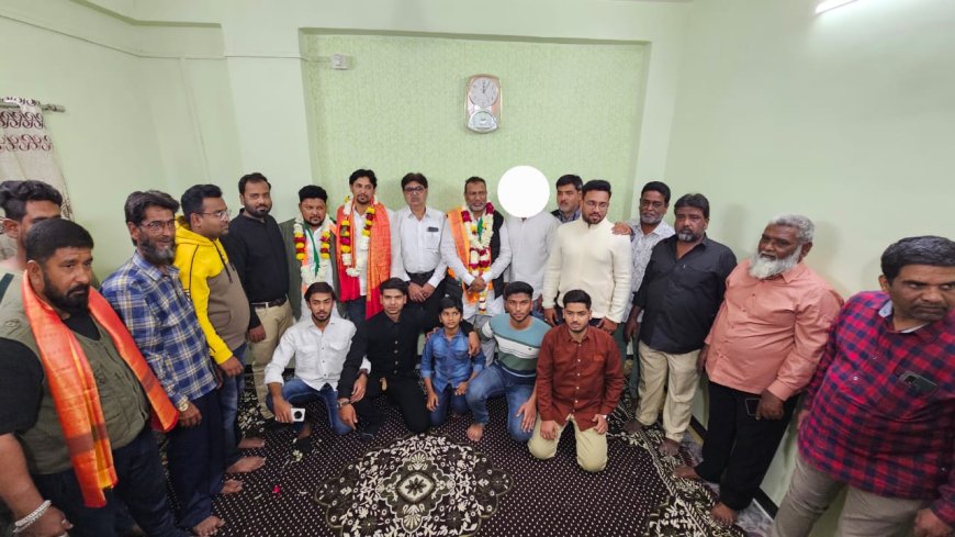 शेख सलिम युसुफ यांना मिळत आहे जनतेचा पाठिंबा...