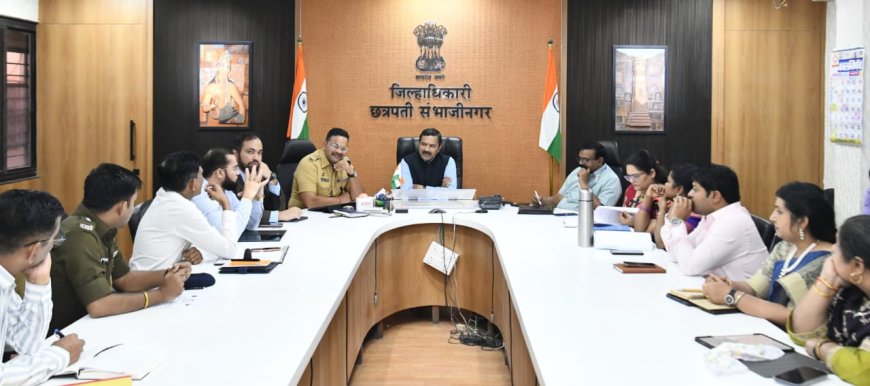 जिल्हा परिषद, पंचायत समिती निवडणूक, जिल्हाधिकारी यांनी घेतला पूर्वतयारी आढावा...