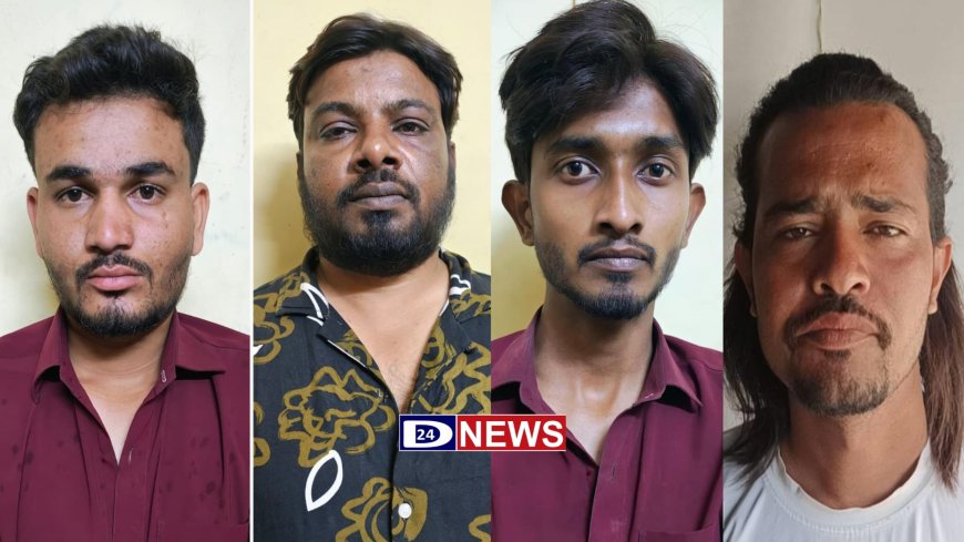 शहरात 18 लाखांची कोडीनयुक्त सिरप फिल्मी स्टाईलने पोलिसांनी पकडली, अंमली पदार्थ प्रतिबंधक पथकाची कारवाई...तीन आरोपी अटक...