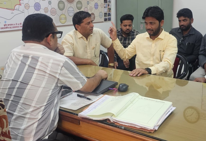 नगरसेवक अजहर पठाण लागले कामाला, ड्रेनिजचे प्रलंबित कामे मार्गी लागणार...