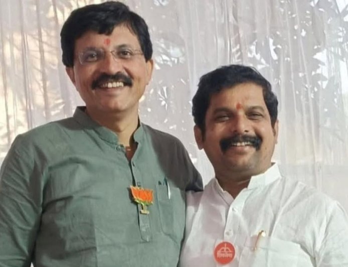 भाजपाचे महापौर पदासाठी समीर राजूरकर तर शिवसेनेचे राजेंद्र जंजाळ यांचा उपमहापौर पदासाठी अर्ज दाखल...विजय निश्चित..?