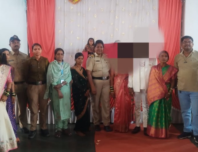 महिला व बालविकास व दामिनी पथकाने रोखला शहरात एक बालविवाह...