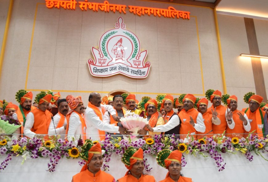 अखेर भाजपाचे समीर राजूरकर महापौर, उपमहापौर बनले शिवसेनेचे राजेंद्र जंजाळ, महापौरांची सुत्रे हाती घेतल्यानंतर मुख्यमंत्र्यांची भेट...